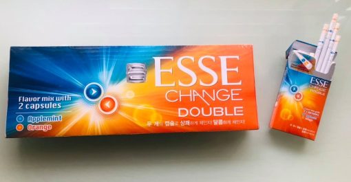 เอสเซ่ ดับเบิ้ลแอ๊ปเปิ้ลมินต์+ผลไม้ส้ม(มวนเล็ก) (Esse Double Orange Applemint) 2