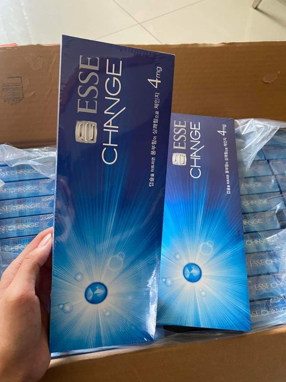 เอสเซ่ เช้นเมนทรอล(มวนเล็ก) (ESSE Change)