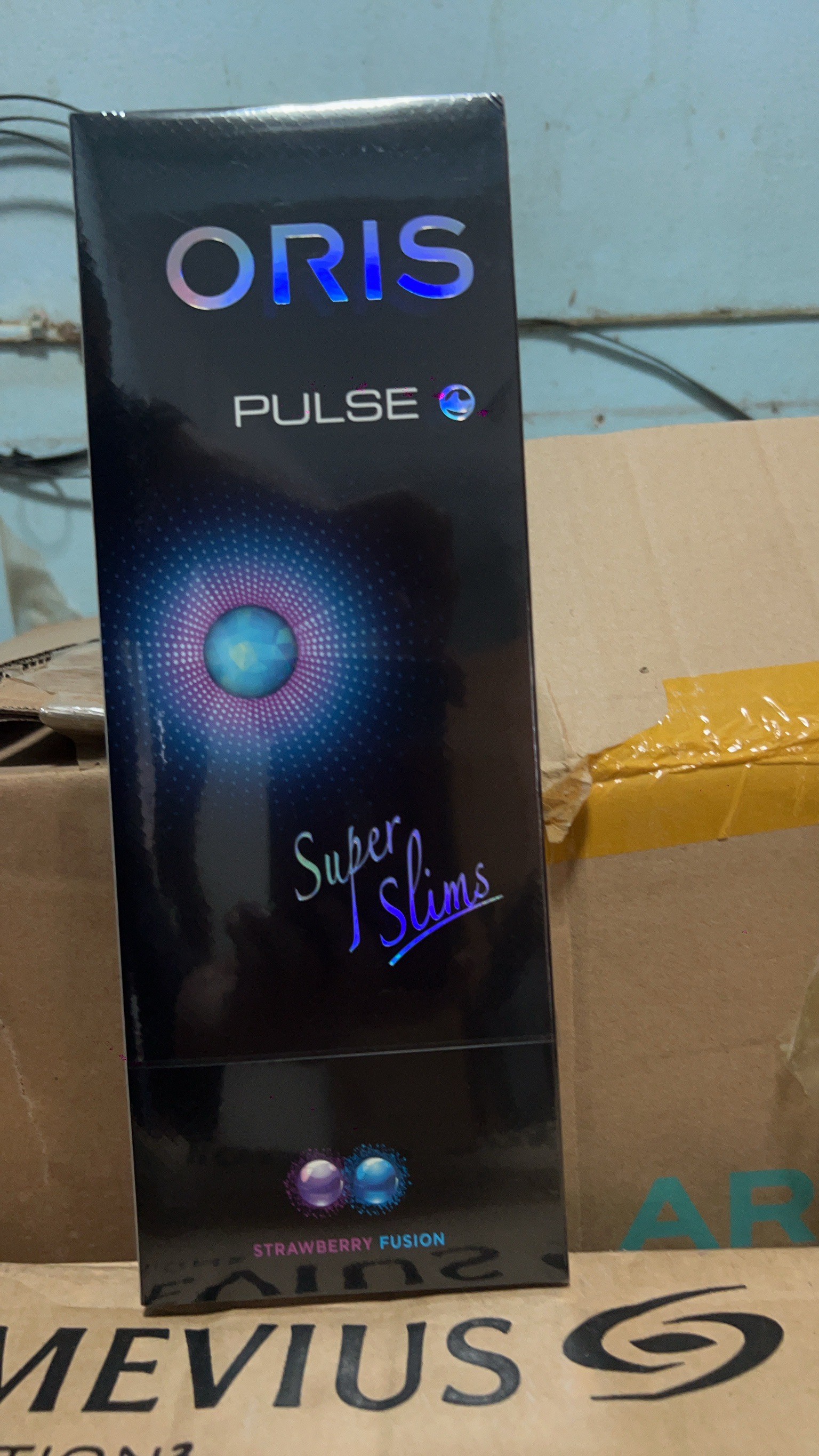 โอริสพัลส์สตอเบอร์รี่ฟิวชั่น(มวนเล็กสลิม) (Oris Pulse Strawberry Fusion Super Slims)