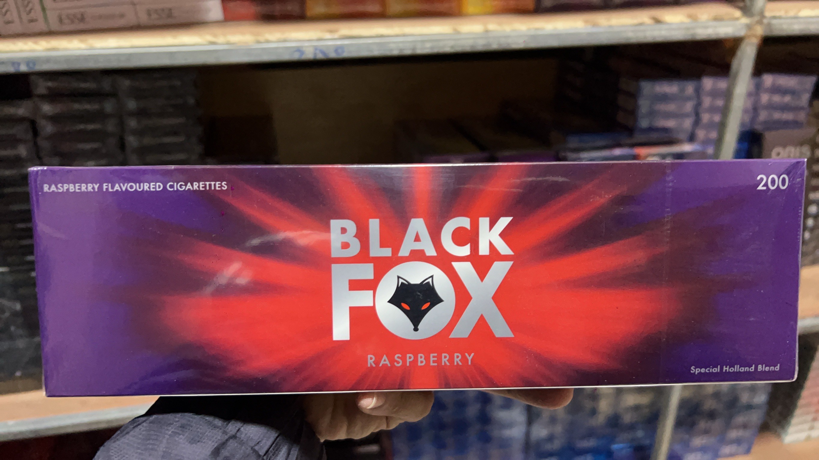 แบล็คฟ็อกซ์ ราสเบอร์รี่(ร้อน) (Black Fox Rasberry)