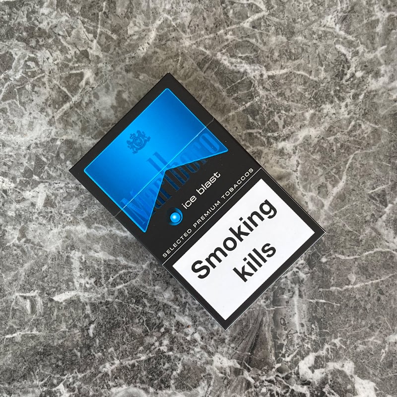 มาโบโร่ ไอซ์แบลส เย็น 1 เม็ดกด (Marlboro Ice Blast) 3