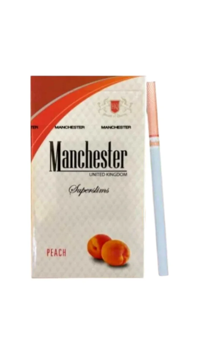 แมนเชสเตอร์ พีช (มวนเล็ก) (Manchester Peach Super Slim) 2
