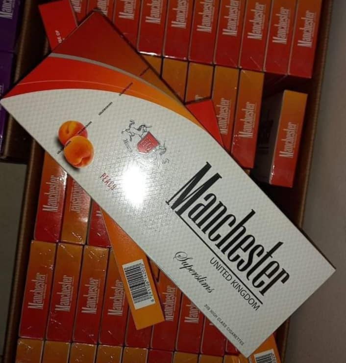 แมนเชสเตอร์ พีช (มวนเล็ก) (Manchester Peach Super Slim) 4